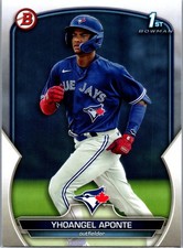 2023 Bowman #BP-110 Yhoangel Aponte Prospects