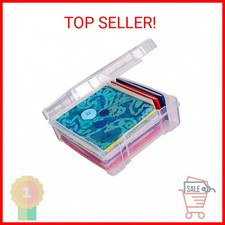 ArtBin 6953AB ClearView 6" x 6" Box Art Craft Organizer, 1 Plastic Storage C