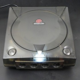 SEGA Dreamcast VA1 Console Translucent Black Shell, Power Supply MOD NTSC-J