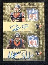 2016 Spectra Gold Laundry Tag NFL 1/1 Will Fuller V Dual Patch Auto Shield 0c3