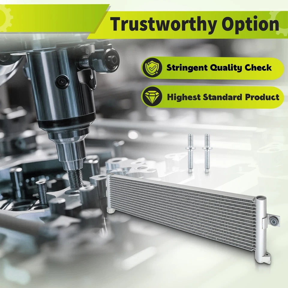 Radiador enfriador de aceite de motor 2284540 apto para BMW M2 M4 M3 2015-2020 17212284540 Foto 3 de 4