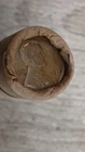 Roll Of Wheat Pennies With 1917 And 1918 On The Ends