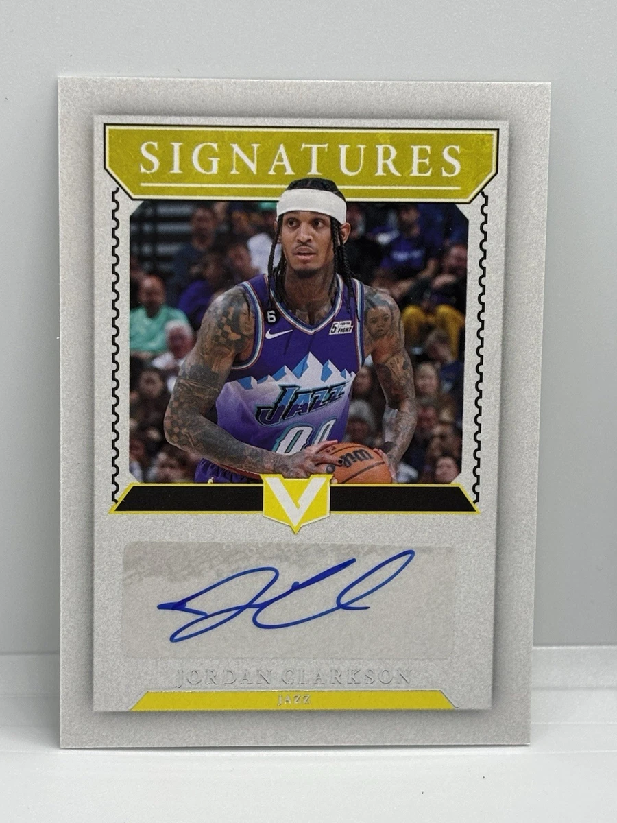 Jordan Clarkson Basketball Autographed Sports Trading Cards