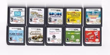 Starter Lot of 10 Loose - Nintendo DS Games - Parents / Kids Friendly - Variety