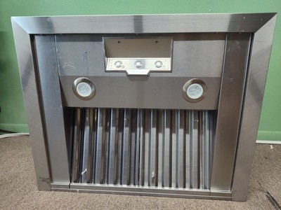 30'' Dacor Pro Style Wall Mount Ducted Hood 600 CFM: Stainless Steel HWHP3012S