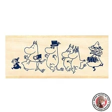 NEW Beverly TSW-137 Moomin Stamp Masano Aibo Moomin Family