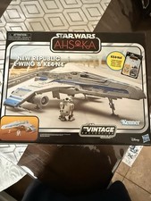 Kenner Star Wars Ahsoka New Republic E-Wing & KE4-N4 Vintage Collection Starship