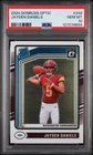 2024 Donruss Optic Jayden Daniels Rated Rookie PSA 10 base Washington #248