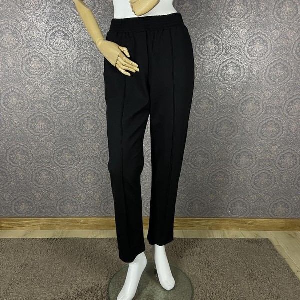 Women Liviana Conti Trousers Black Viscose 38 / M