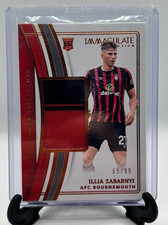 2023-24 Panini Immaculate Soccer ILLIA ZABARNYI Two Color Patch RC #65/99