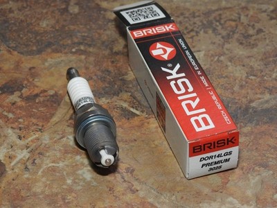 BRISK DOR14LGS High Performance Multipoint Upgrade Racing Motorrad Zündkerzen