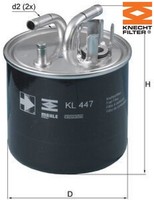 Knecht KL447 Kraftstofffilter Kraftstoffilter FüR Audi