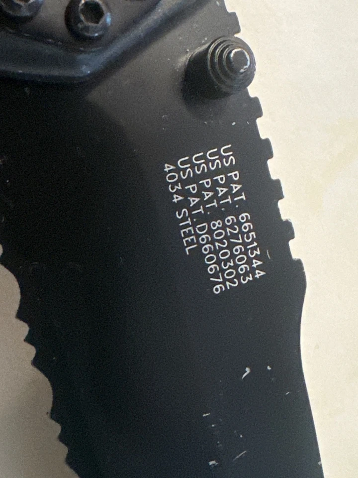 Smith & Wesson Black Ops SWBLOP3S Assisted Opening Folding Knife - Great - Image 4 of 4