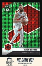 2020-21 Panini Mosaic Mosaic Green #113 Aron Baynes Toronto Raptors