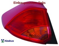 Abakus 223-1959L-UE Heckleuchte Links RüCklicht Hecklicht RüCkleuchte FüR Kia