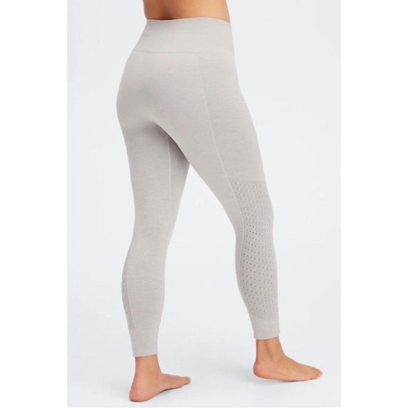 FABLETICS Light Heathered Gray Eco Sync High Wais… - image 1