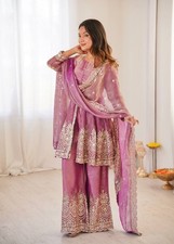 Salwar Kameez Pakistani Indian Wedding Party Wear Dress Bollywood Palazzo Suit