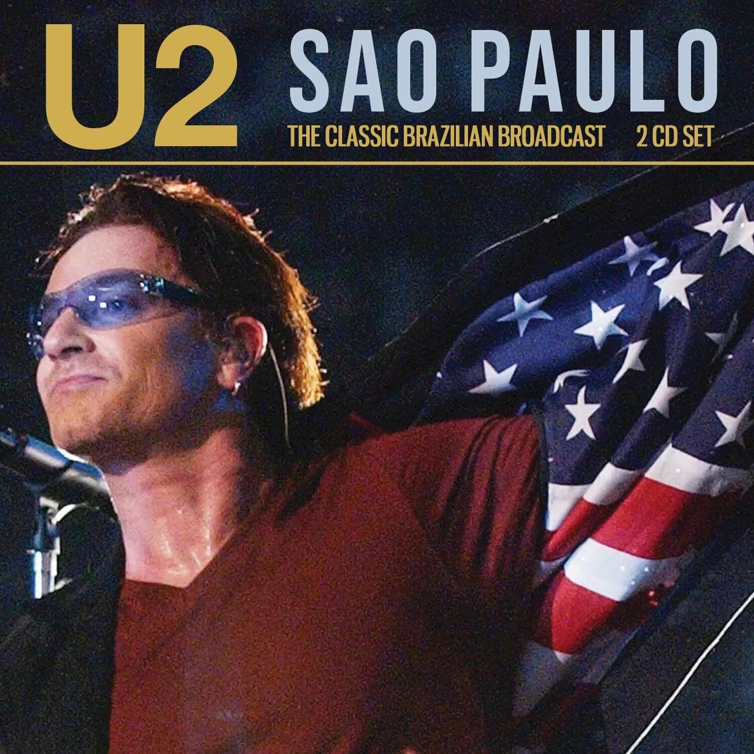 U2 Sao Paulo: The Classic Brazilian Broadcast (CD) Album