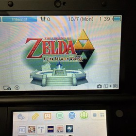 Nintendo 3DS XL Legend of Zelda Majora's Mask Theme (not Genuine Cover) Console