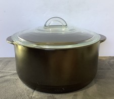 Pampered Chef Rockcrok Glass Lid Everyday Pan Dutch Oven 8 Qt RARE 3152
