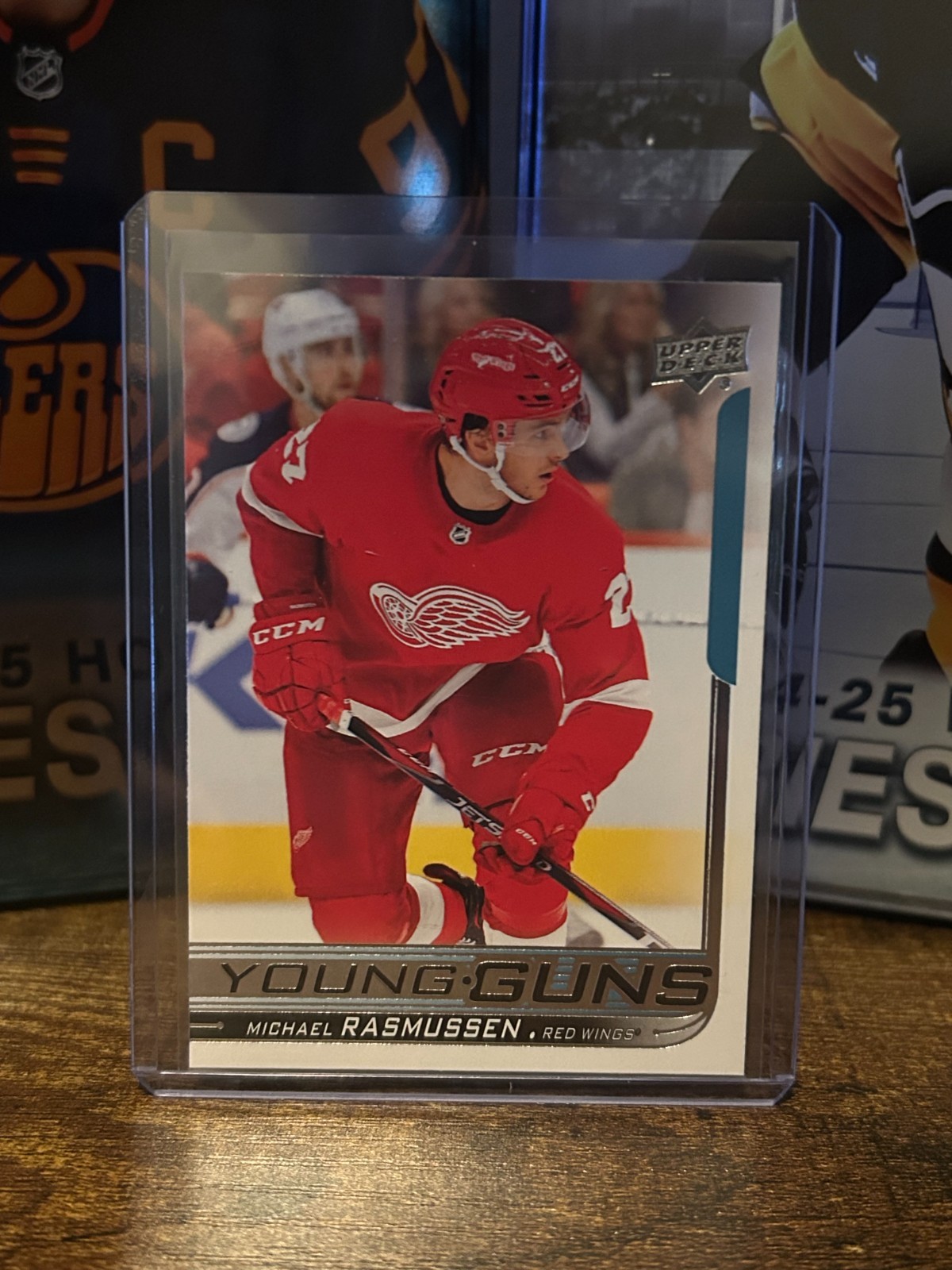 2018-19 UPPER DECK SERIES 1 MICHAEL RASMUSSEN YOUNG GUNS #226