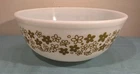 Pyrex Vintage Spring Blossom (Crazy Daisy) Mixing Bowl 4qt Style 404 - RARE!