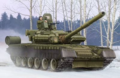 1:35 TRUMPETER KIT Russian T-80Bv Mbt TR05566 Modellbau