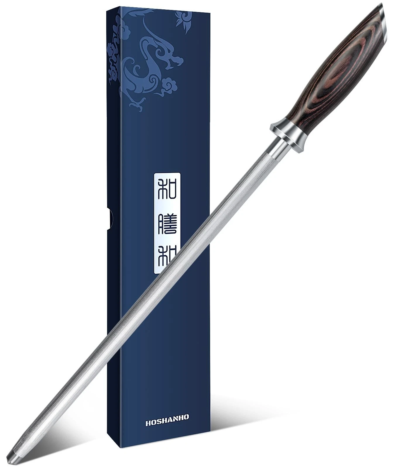 HOSHANHO Honing Rod,12 Inch Professional Kitchen Knife Sharpener Rod, Japanese
Opens in a new window