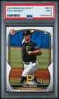 2023 Bowman Draft Baseball #BD-14 Paul Skenes Pre-Rookie Card Graded PSA 9 Mint