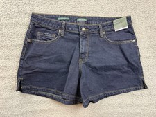Wild Fable Shorts Womens 12 Mid Rise Midi Den...