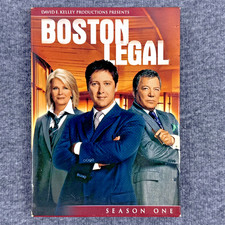 BOSTON LEGAL Season One 1 DVD, 2006 Includes Bonus The Practice Disc
