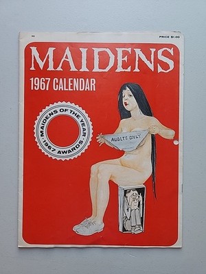 MAIDENS  1967 Calendar All Monthes