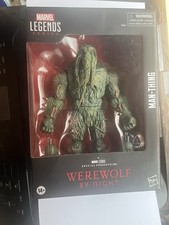 Marvel Legends Werewolf By Night 8  Figure Deluxe - Man-Thing