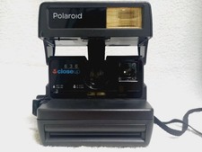Polaroid 636 Closeup Instant Camera Black, Close-Up Photography, Used