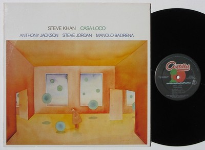 STEVE KHAN Casa Loco LP 1984 US Antilles, Near Mint Vinyl, jazz fusion