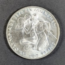 1972 G Germany Silver 10 Mark UNC