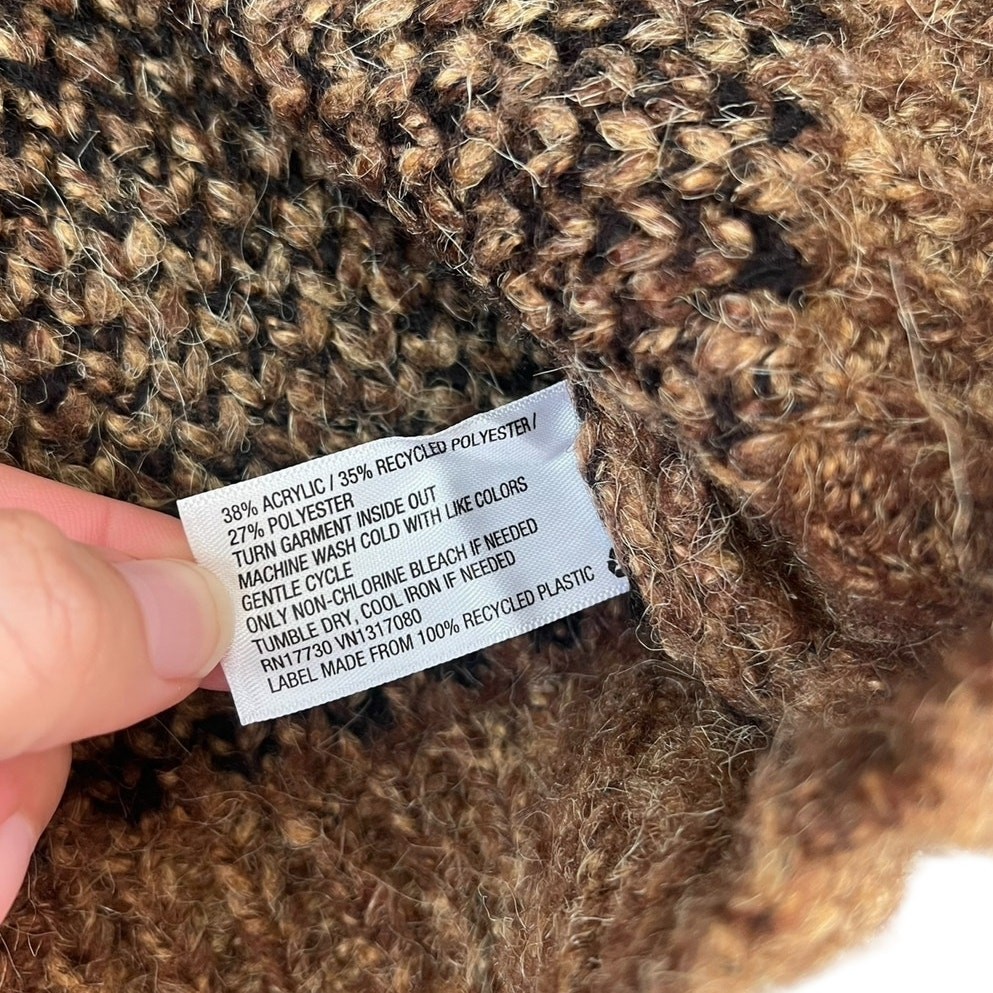 Universal Thread Sweater Leopard Animal Print Bro… - image 6