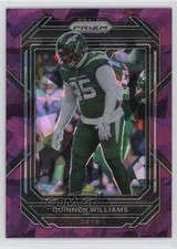 2022 Panini Prizm Purple Ice Prizm 58/225 Quinnen Williams #230 e0v