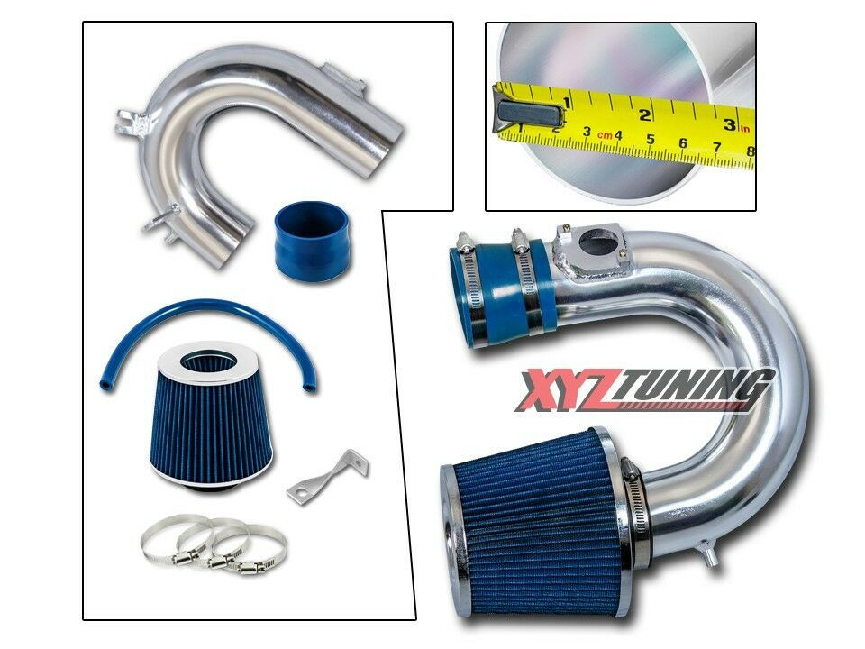 JDM BLUE 00-05 Celica GTS 1.8L Short Ram Air Intake Induction Kit + Filter 2.75"