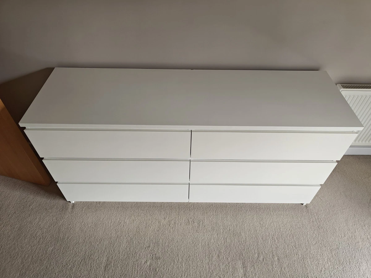 Ikea Malm 6 Drawers for sale | eBay UK
