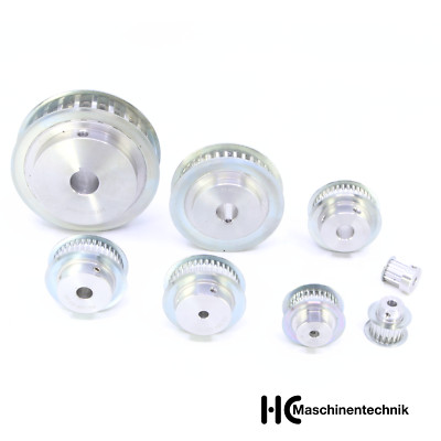 HTD 5M-26T Zahnriemenscheibe – 16 Mm Breite, Mit Passfedernut, Bohrung 10–19 Mm – Aluminium, Für 5-mm-Zahnriemen, Antriebstechnik