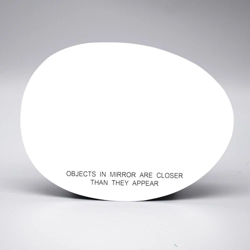 Replacement Mirror Glass For 2014-16 Mini Cooper Passenger Right Side Convex