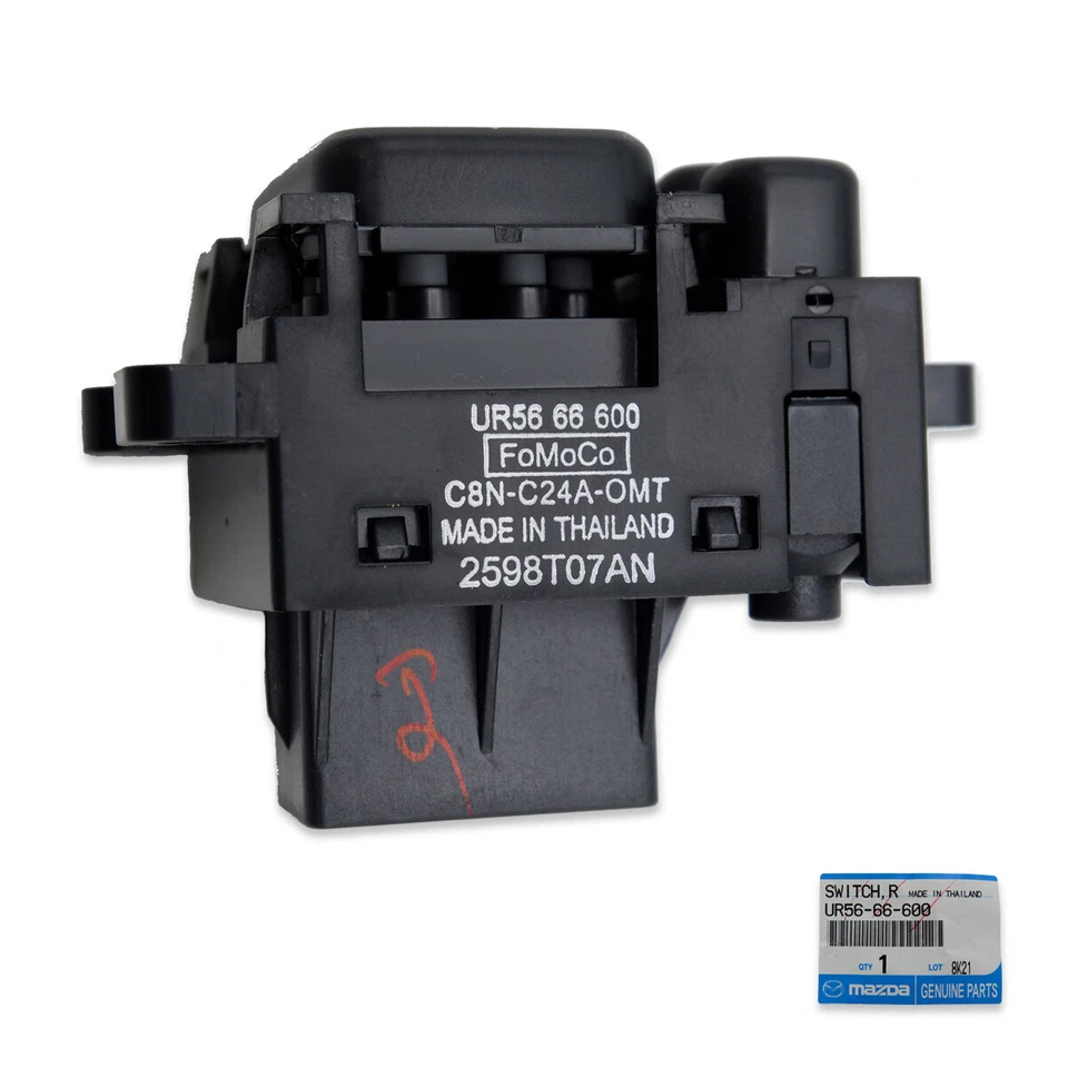 Genuine Electric Side Mirror Switch Black Fits Ford Mazda Ranger Bt50 2006 2011 - Image 4 of 4