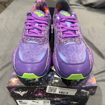 PUMA RS-X LA MELO BALL Purple Green Volt Multicolor 38776401 Men s Size 10 New