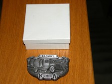 Vintage 1988 KENWORTH Belt Buckle "CLASSICS 1925 KENWORTH MOTOR TRUCKS" - NOS