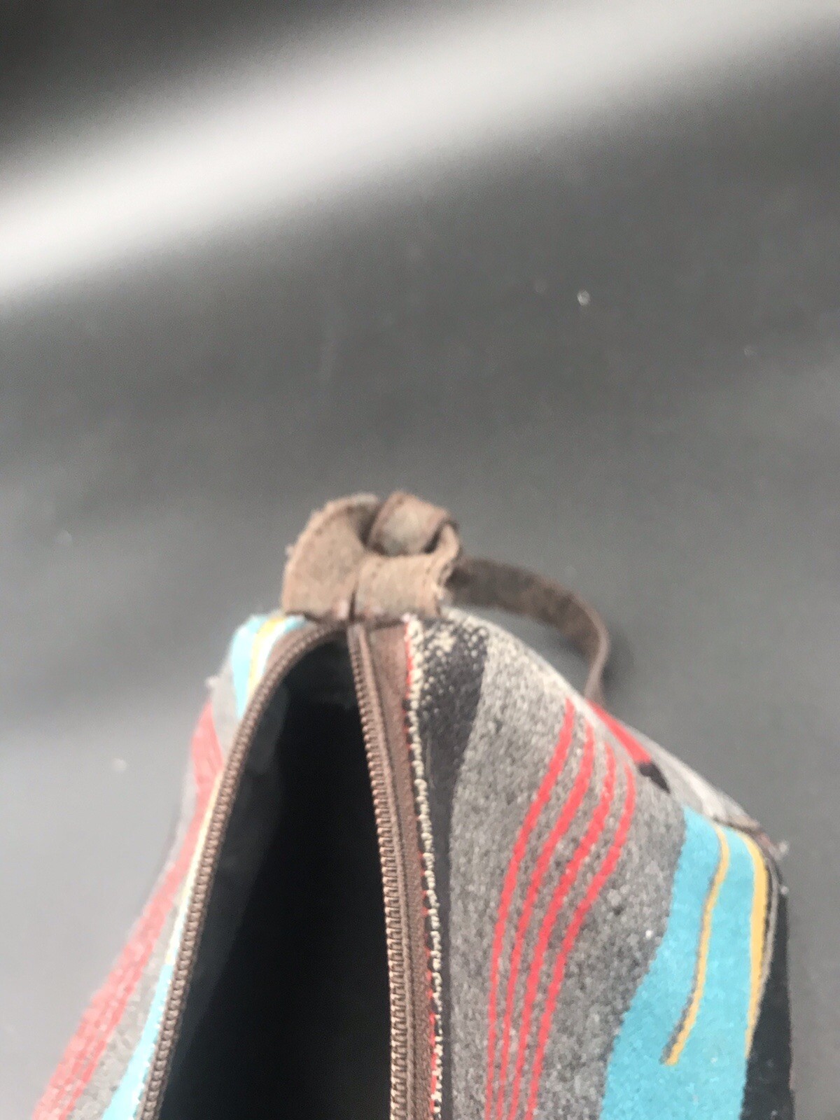 Pendleton Wool Blanket Aztec Print Purse Small Sh… - image 5