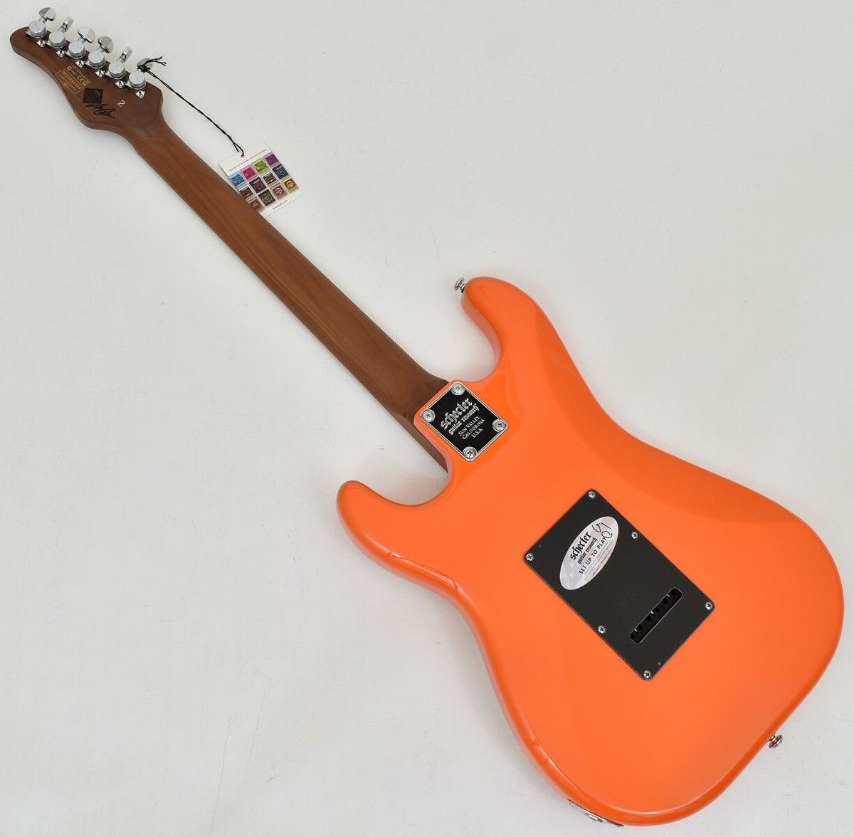 Schecter エレキギター オレンジ Schecter Diamond Series エレキギター オレンジ Schecter