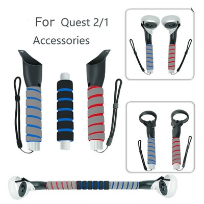 For Quest/Rift s/Quest2 Game Controller Golf Beat Saber Extensions Grips  Handle