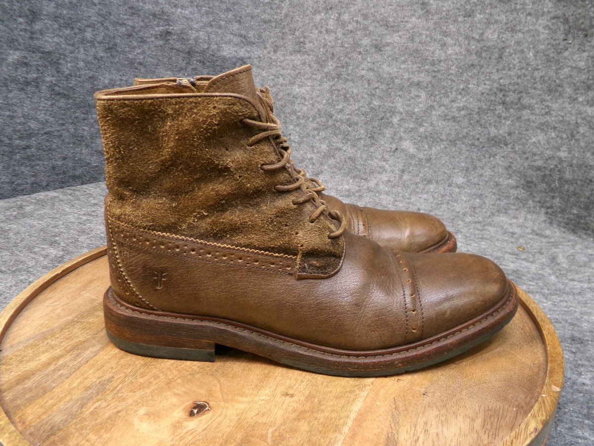 Frye Murray Chukka 80268 Mens Brown soft Leather Lace Up Chukkas Boots Sz 11 Frye Men main image 4