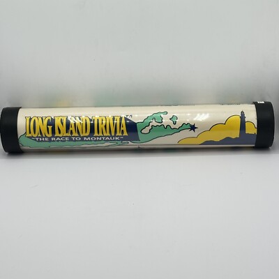 Long Island Trivia Game VTG 1992  Race to Montauk  Rare 1 Card Missing From Set